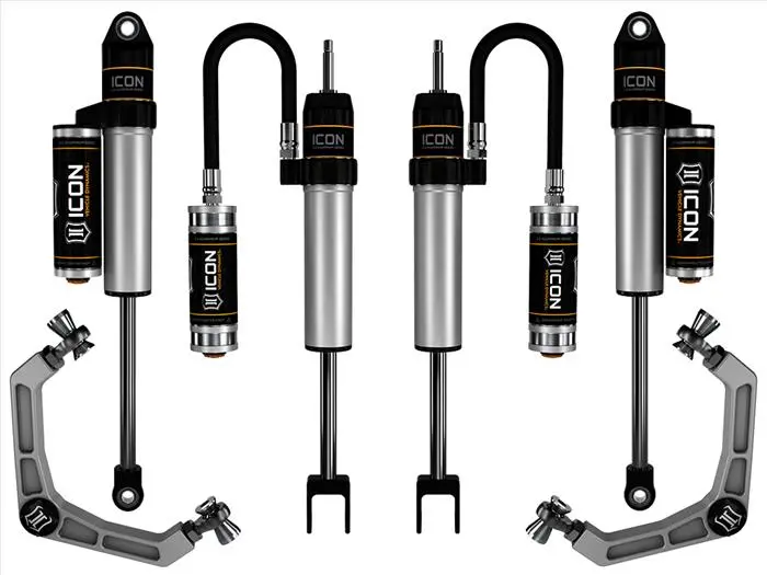 Icon Vehicle Dynamics 2020-Up Gm 2500Hd 3500Hd 0 To 2 Inch Stage 2 Suspension System W/ Billet Upper Control Arm 1