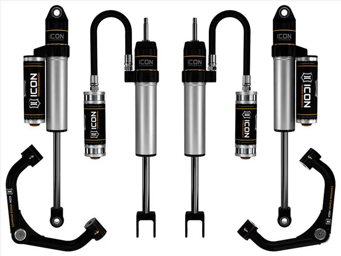Icon Vehicle Dynamics 2020-Up Gm 2500Hd 3500Hd 0 To 2 Inch Stage 2 Suspension System W/ Tubular Upper Control Arms 1