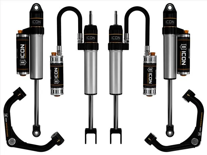 Icon Vehicle Dynamics 2020-Up Gm 2500Hd 3500Hd 0 To 2 Inch Stage 3 Suspension System W/ Tubular Upper Control Arms 1