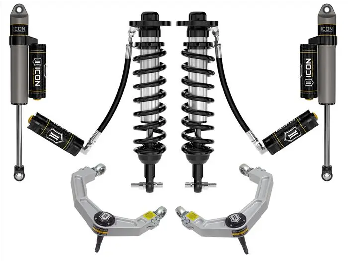 Icon Vehicle Dynamics 2021-Up Ford F150 2Wd 0 To 3 Inch Stage 4 Suspension System W/ Billet Uca 1