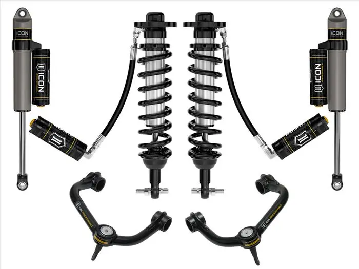 Icon Vehicle Dynamics 2021-Up Ford F150 2Wd 0 To 3 Inch Stage 4 Suspension System W/ Tubular Uca 1