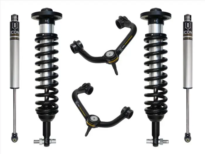 Icon Vehicle Dynamics 2021-Up Ford F150 4Wd 0 To 2.75 Inch Stage 2 Suspension System W/ Tubular Uca 1