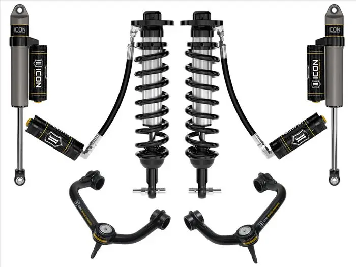 Icon Vehicle Dynamics 2021-Up Ford F150 4Wd 0 To 2.75 Inch Stage 4 Suspension System W/ Tubular Uca 1