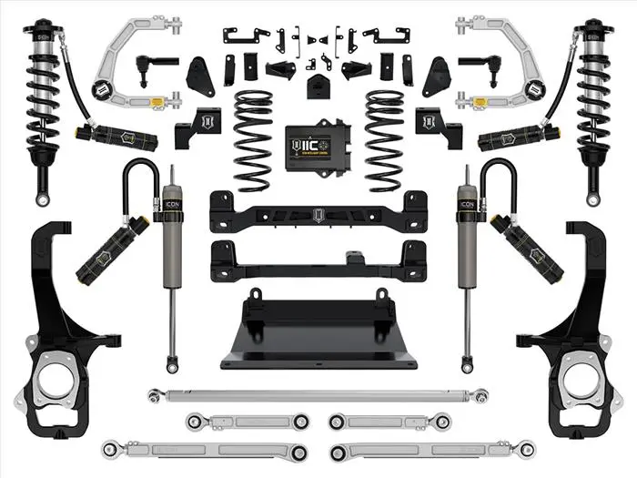 Icon Vehicle Dynamics 2022+ Toyota Tundra 6 Inch Stage 9 Suspension System W/ Billet Uca K53279 1