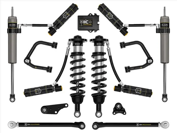 Icon Vehicle Dynamics 2024+ Toyota Tacoma 4Wd 1.25 To 3 Inch Stage 10 Suspension System W/ Tubular Uca K53300t 1