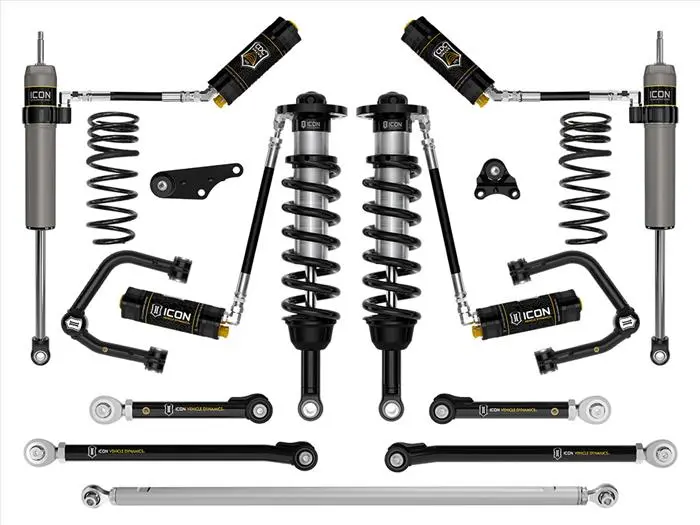 Icon Vehicle Dynamics 2024+ Toyota Tacoma 4Wd 1.25 To 3 Inch Stage 11 Suspension System W/ Tubular Uca K53301t 1