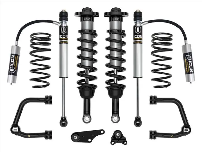 Icon Vehicle Dynamics 2024+ Toyota Tacoma 4Wd 1.25 To 3 Inch Stage 3 Suspension System W/ Tubular Uca Triple Rate Rear Spring K53293ts 1