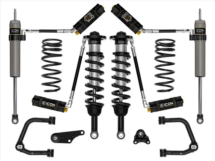 Icon Vehicle Dynamics 2024+ Toyota Tacoma 4Wd 1.25 To 3 Inch Stage 5 Suspension System W/ Tubular Uca K53295ts 1