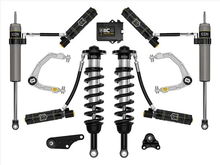 Icon Vehicle Dynamics 2024+ Toyota Tacoma 4Wd 1.25 To 3 Inch Stage 6 Suspension System W/ Billet Uca K53296 1