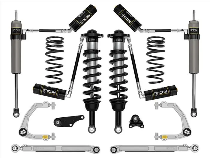 Icon Vehicle Dynamics 2024+ Toyota Tacoma 4Wd 1.25 To 3 Inch Stage 7 Suspension System W/ Billet Uca Triple Rate Rear Springs K53297s 1