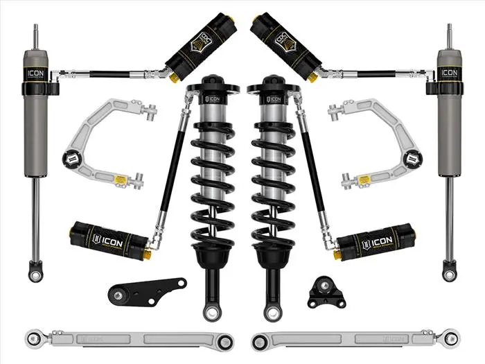 Icon Vehicle Dynamics 2024+ Toyota Tacoma 4Wd 1.25 To 3 Inch Stage 8 Suspension System W/ Billet Uca K53298 1