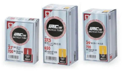 Irc Presta Valve Tubes 1