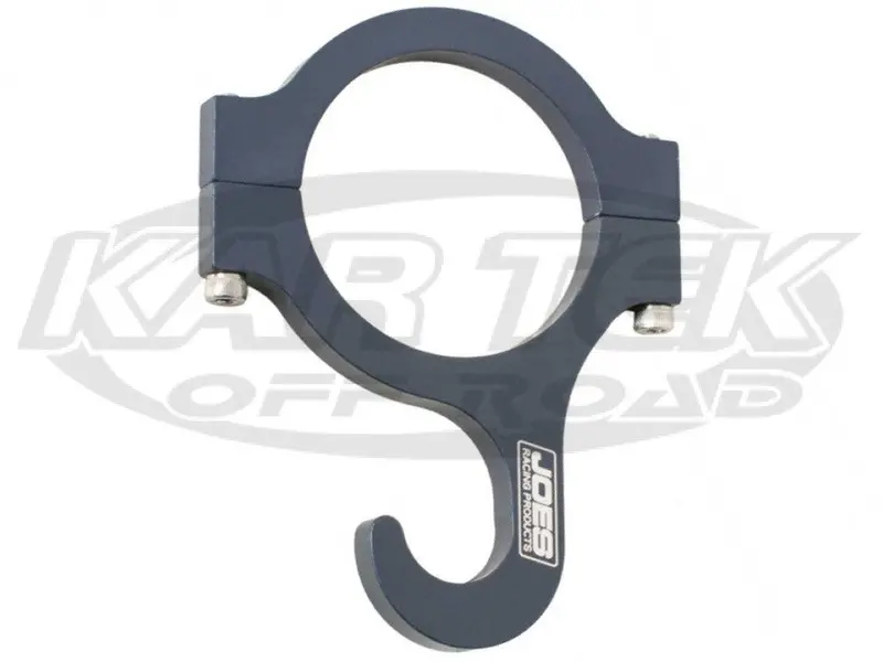 Joes Racing Products Billet Aluminum Clamp-On Helmet Hook For 1-3/4" Diameter Tubing 1