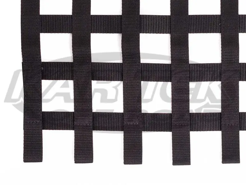 Kartek Off-Road Custom Made 1" Webbing Style Window Nets 0-60 Inches Perimeter Measured Around Net 1