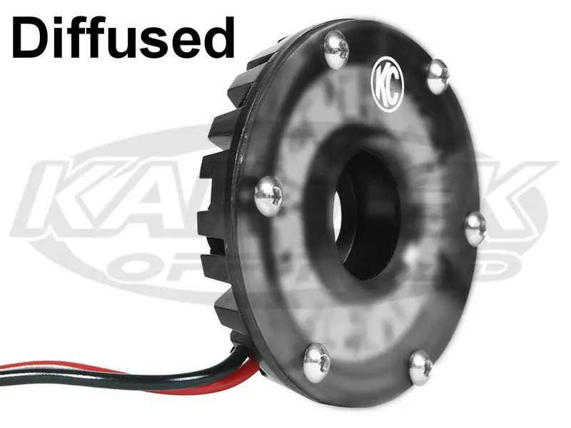 Kc Hilites Diffused 2-1/4" Cyclone Universal 5W Led Rock, Dome, Work Or Ambient Light 1