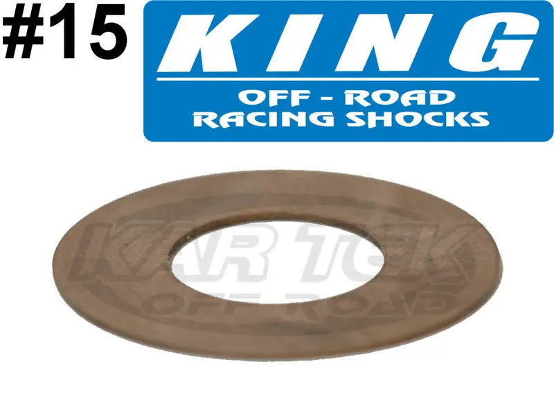 King Shocks Rebound Or Compression Valving Shims 0.015" Thick 2.750" Outside Diameter 0.625" Id 1
