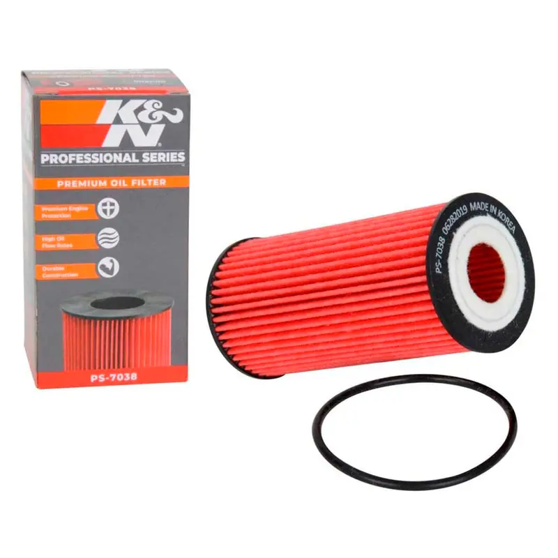 K&N Filtro De Aceite Premium Para Volkswagen, Audi, Porsche 1