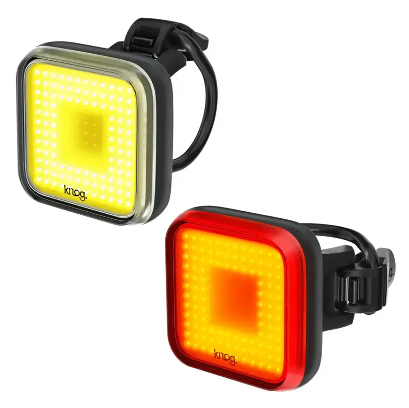 Knog Blinder Square 200L Headlight / 100L Tail Light Set 1