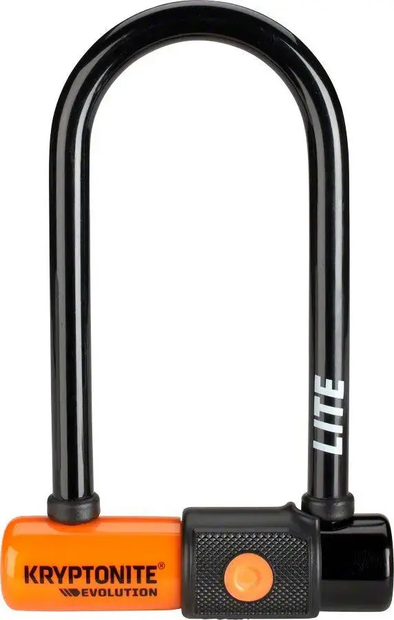 Kryptonite Evolution Series U-Lock - 2.75 X 5.9", Keyed, Black 1