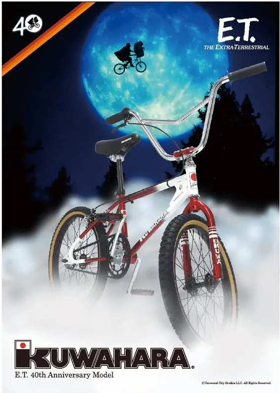 Kuwahara E.T 40Th Anniversary Poster  -Old School Bmx- 1