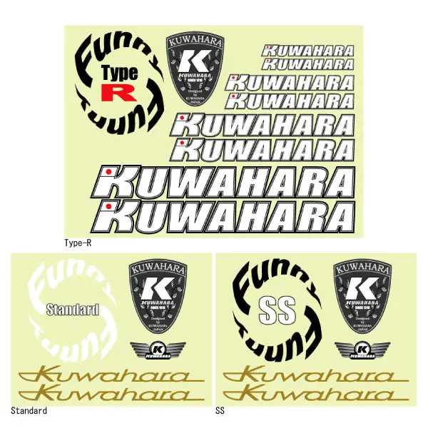 Kuwahara Funny Sticker Kit 1