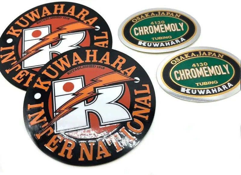 Kuwahara Old School Bmx Decals 1