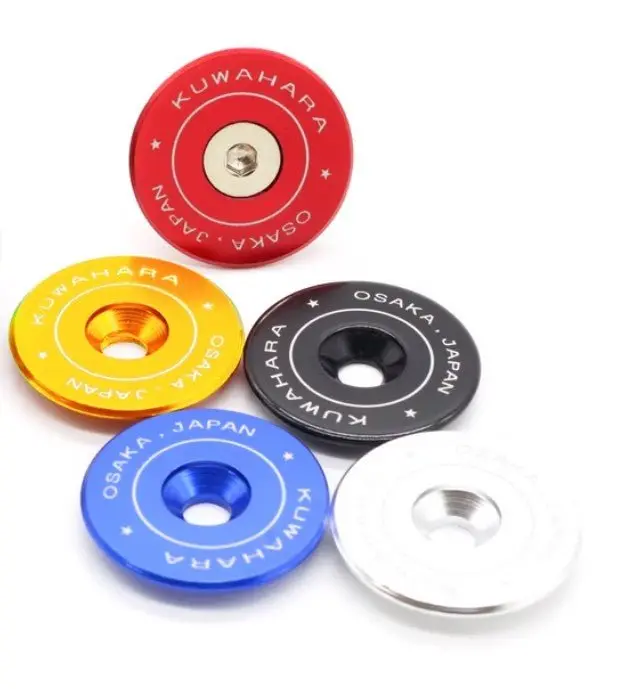 Kuwahara Retro Inspired Stem Cap 1
