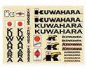 Limited Edition Authentic Kuwahara Sticker Set 1