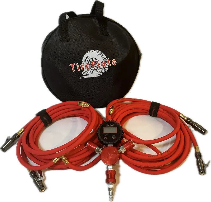 Ln-176 Long Nose Chuck, 4 Tire Inflation/Deflation High Quality System For 4 Door Trucks W/Bag 1