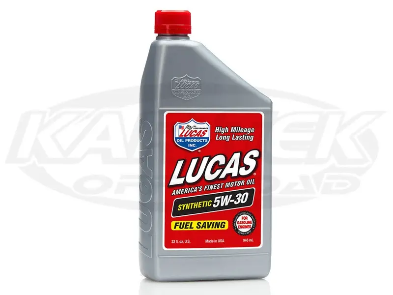 Lucas Oil Synthetic Motor Oil - Sae 5W-30 5W-30 32 Oz. Bottle 1