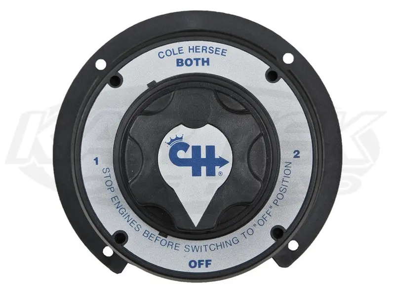 M-750 Series Dual Battery Selector Black 1