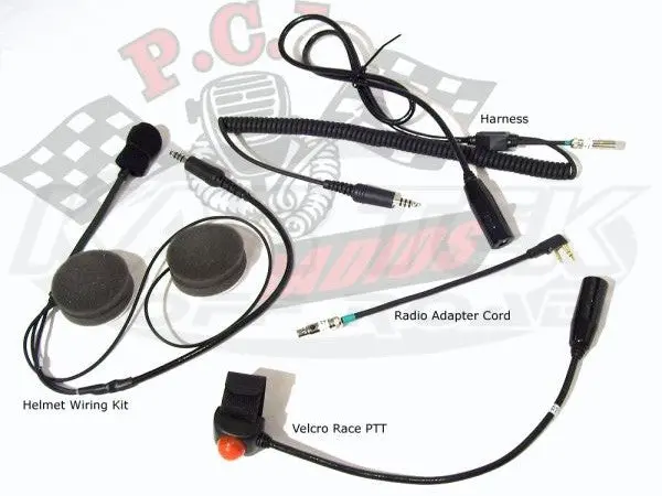 Motorcycle Wiring Kit - Icom Race Race U92 Connectors 1