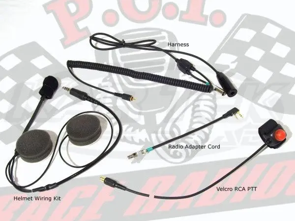 Motorcycle Wiring Kit - Icom Rca Rca Connectors 1