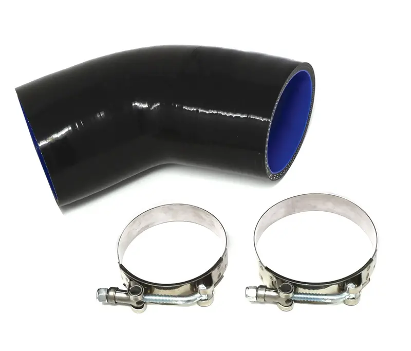 N54 / N55 Silicone Charge Pipe Elbow And 2 Clamps 1