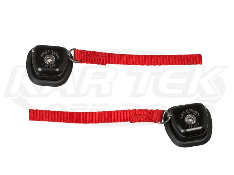 Necksgen Quick Release Helmet Hardware Black Kit 1