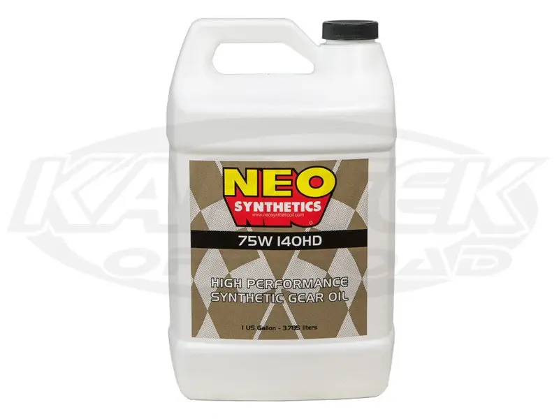 Neo Synthetics 75W140hd Gear Oil 75W-140, 1 Gallon Jug 1