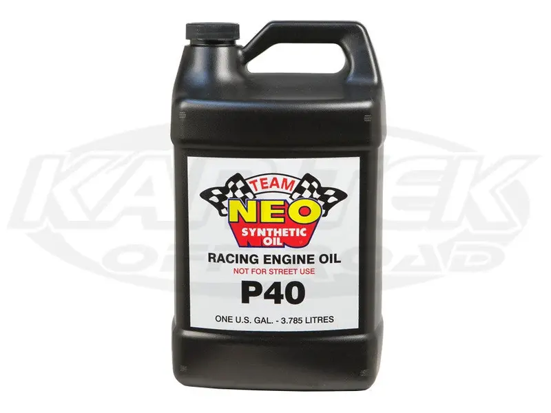 Neo Synthetics P40 Racing Engine Oil - 40W 40W 1 Quart Bottle 1