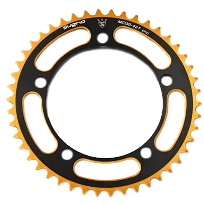 Nos Sugino Mc130nc Double Anodized Chainring 1