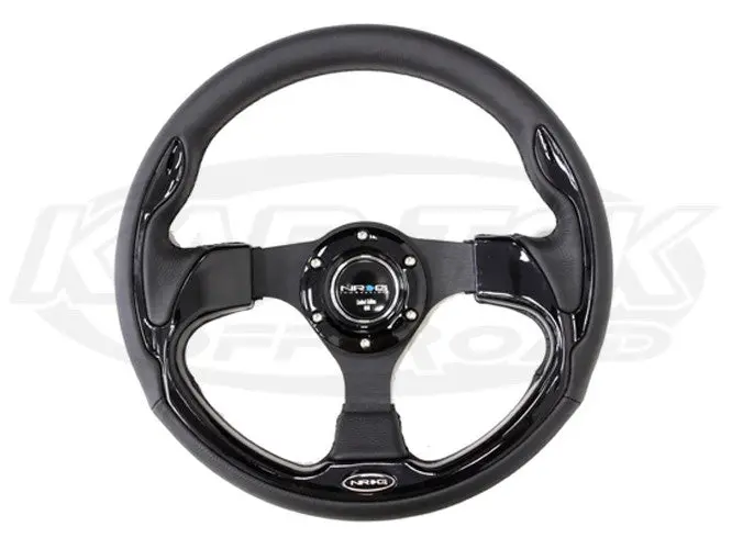 Nrg Pilota Series Steering Wheels 320Mm Sport W/ Silver Inserts 1