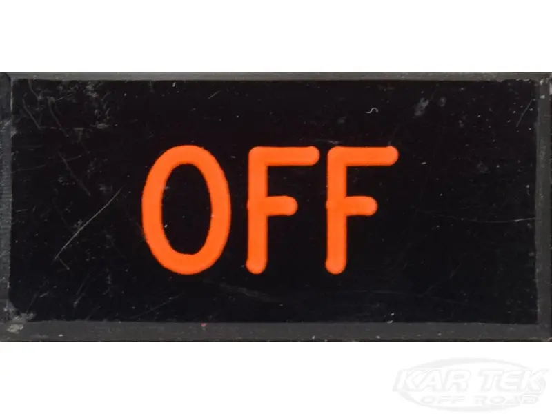 Off Dash Badge Self Adhesive Id Label For Your Indicator Lights Or Switches 1