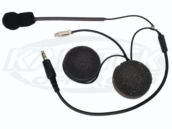 Offroad Helmet Wiring Kit W/ Ear Jack Kit For One Helmet 1