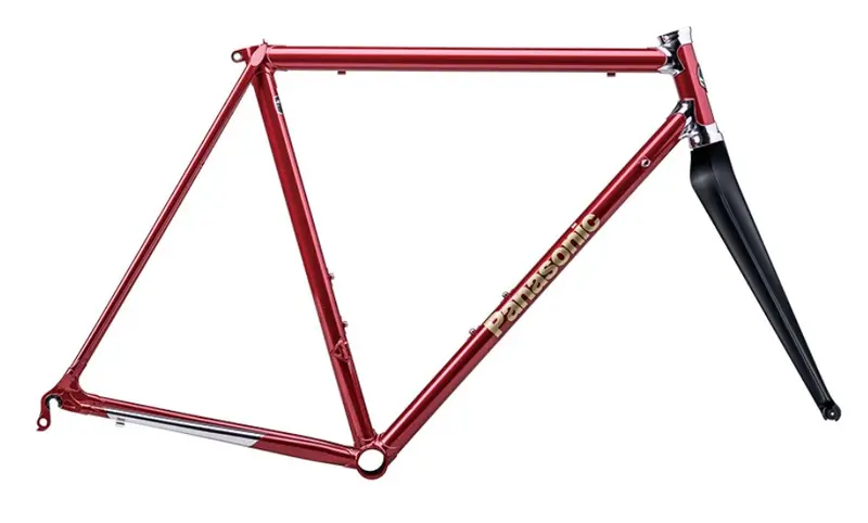 Panasonic Frcc14 Crmo Road Frame With Carbon Front Fork 1