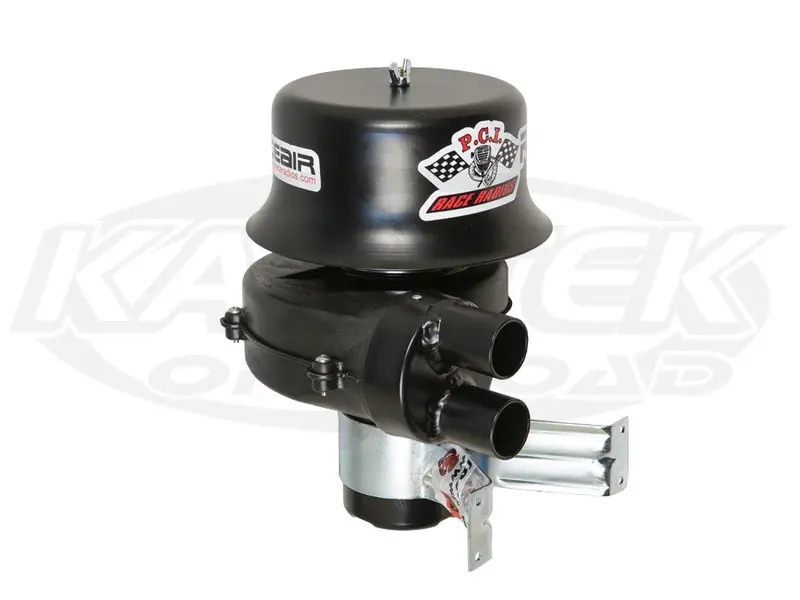 Pci Race Air 150 Cfm Dual Helmet Outlet Fresh Air Blower Single Speed Motor - Black 1