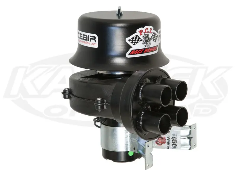 Pci Race Air 150 Cfm Four Helmet Outlet Fresh Air Blower Single Speed Motor - Black 1