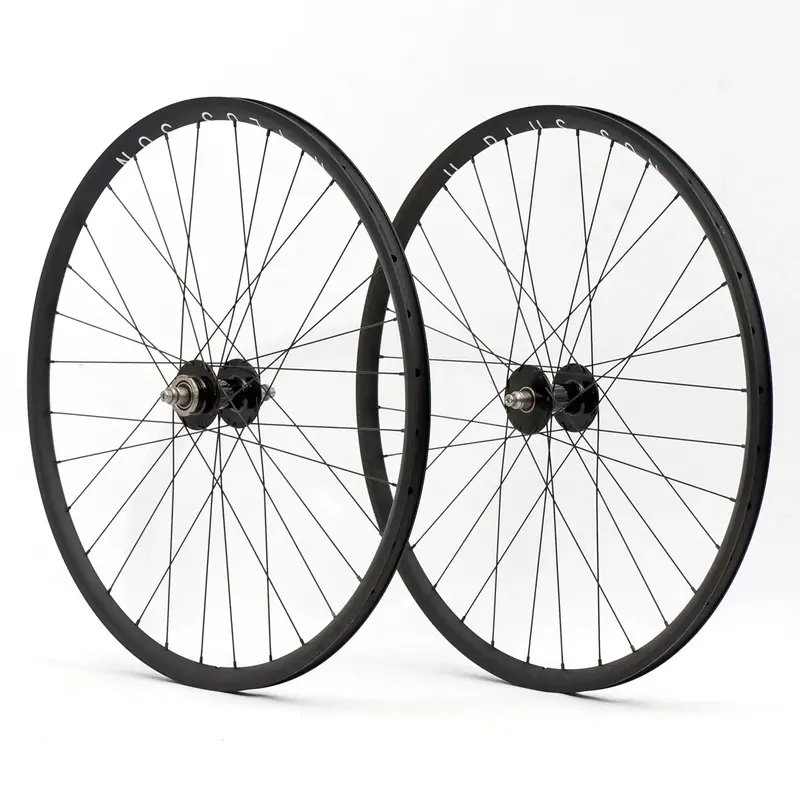 Phil Wood Classic High Flange/H+Son Archetype Single Speed-Fixed Gear Wheelset 1