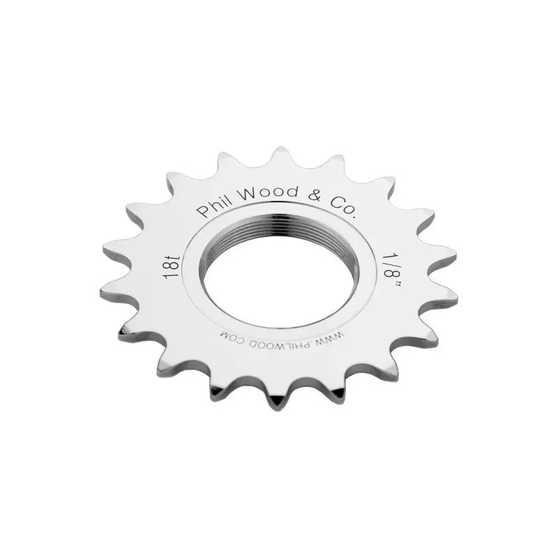 Phil Wood Stainless Steel Fixed Cog, 1/8", Polished 1