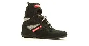 Pyrotect Ankle-Top Black Driving Shoes Size 9 1