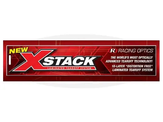 Pyrotect/G-Force Xstack Tearoffs, 10 Layer Banana Clear 1