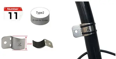Rec-Mount Number Plate Holder Nb-T2 1