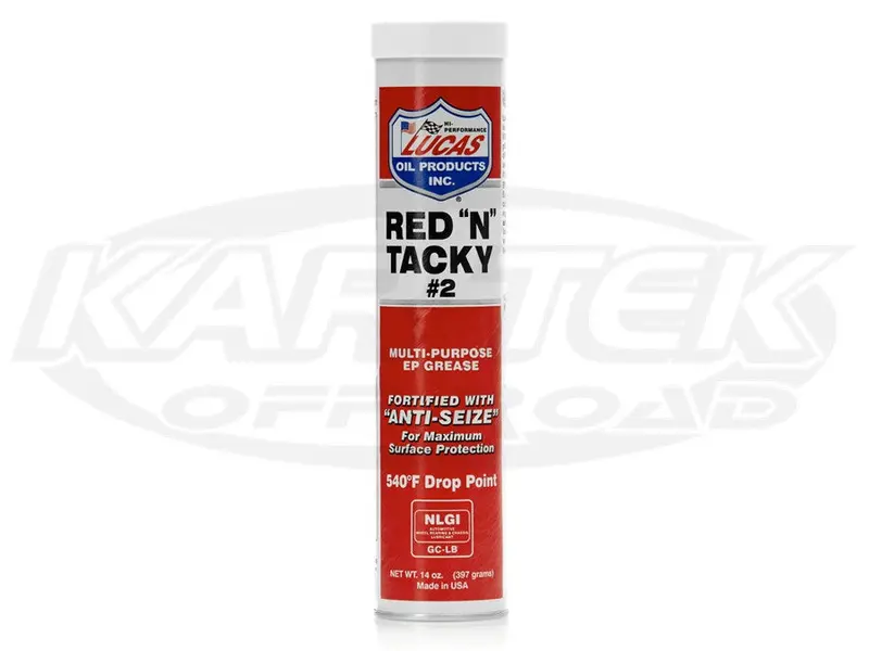 Red & Tacky Multi-Purpose Grease 14 Oz. Grease Gun Tube 1